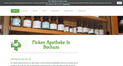 Desktop Screenshot of finken-apotheke.org